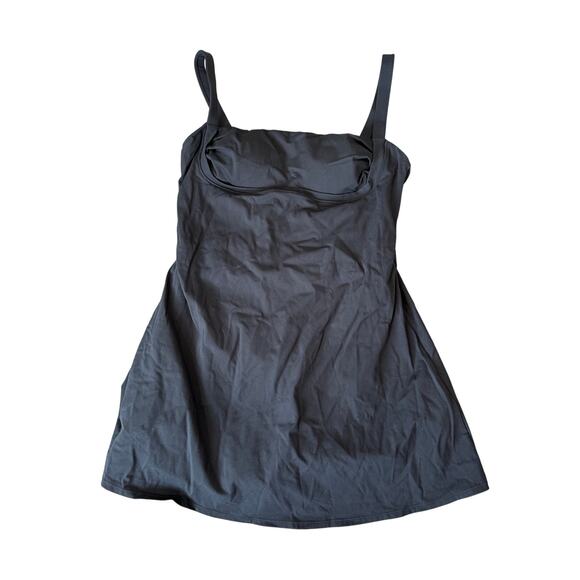 Halara Softlyzero Plush Flare Active Dress Easy Peezy Casual Comfort Black L - Picture 2 of 7